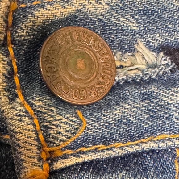 Classic Blue Straight Leg Women's Jeans - Picture 4 of 7